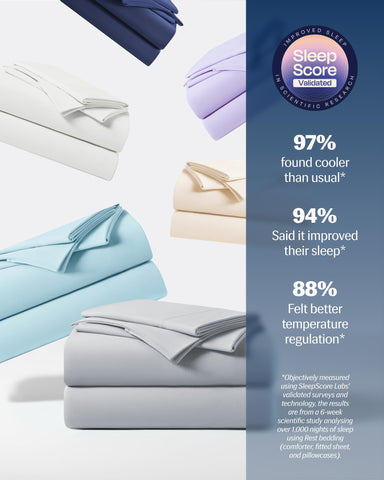 Fresco al tacto, REST Evercool+ ayuda a dormir cómodo.