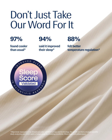 REST Evercool relleno Sorona y Tencel, acolchado cómodo y regulador.