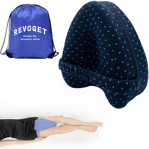 Almohada Revoget para alineación al dormir de lado mejora la postura nocturna.