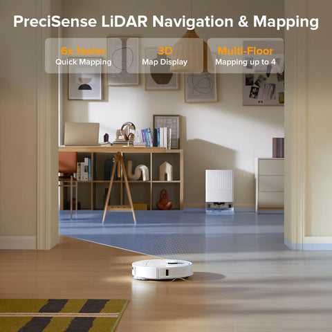 App de roborock Qrevo permite programar limpiezas y gestionar mapas