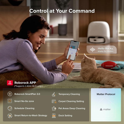 roborock Qrevo Curv 2 Flow mop SpiraFlow se seca automáticamente tras la limpieza