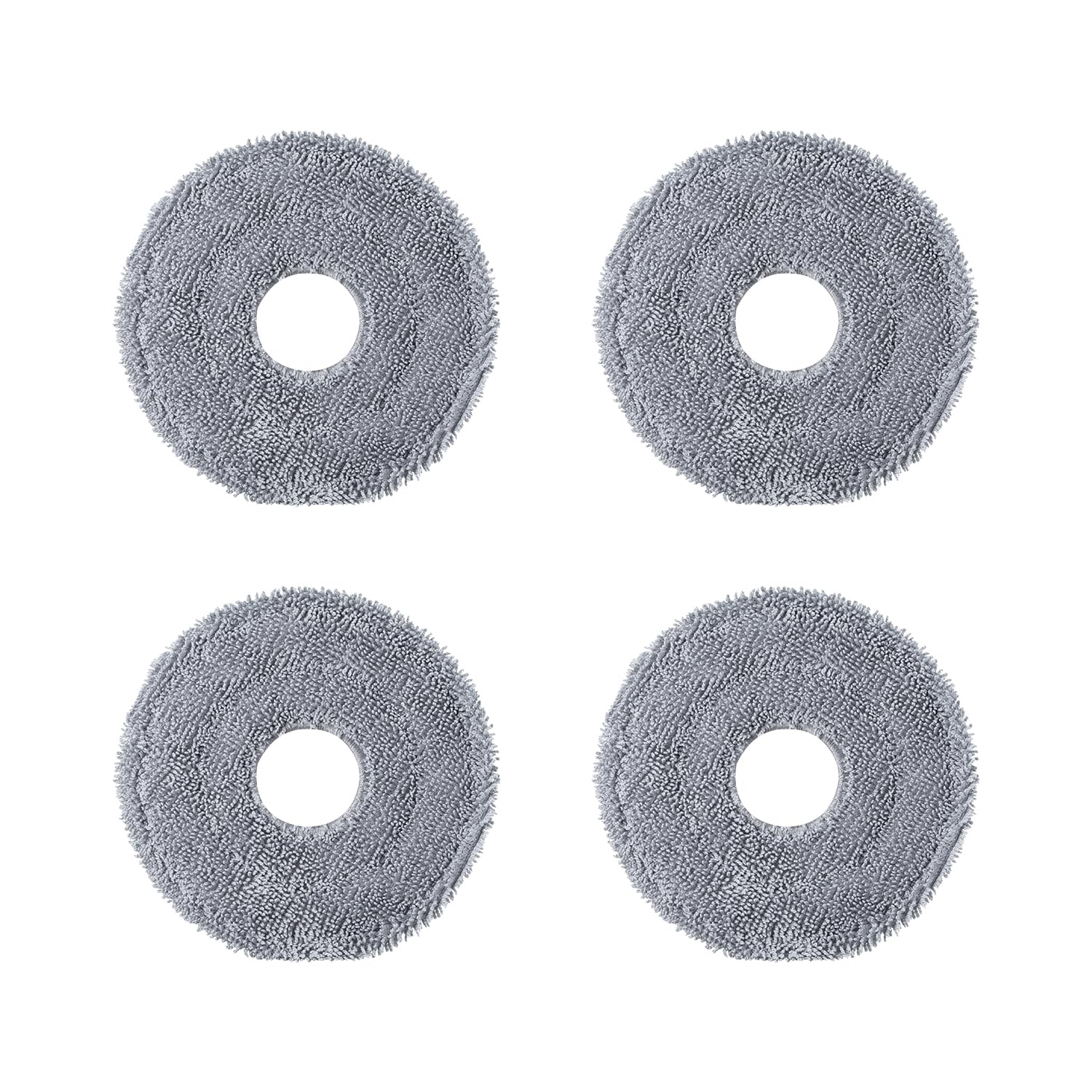 Roborock Qrevo CurvX, paños de microfibra para mopas, 4 unidades para limpieza eficiente