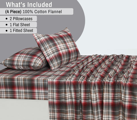 Confort cálido de franela RUVANTI para noches frías.