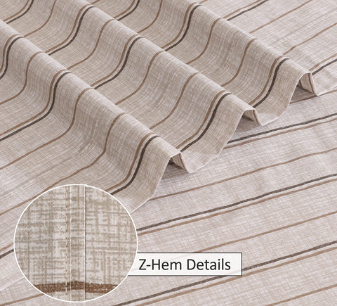 RUVANTI conjunto 4 piezas percal para cama reina, acabado suave y cómodo.