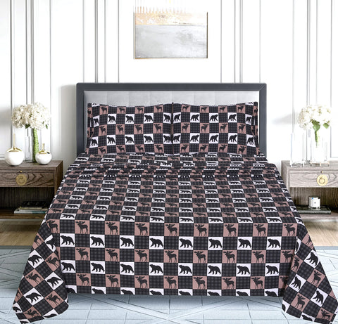 Tejido antipilling en sábanas franela para durabilidad tras lavados.