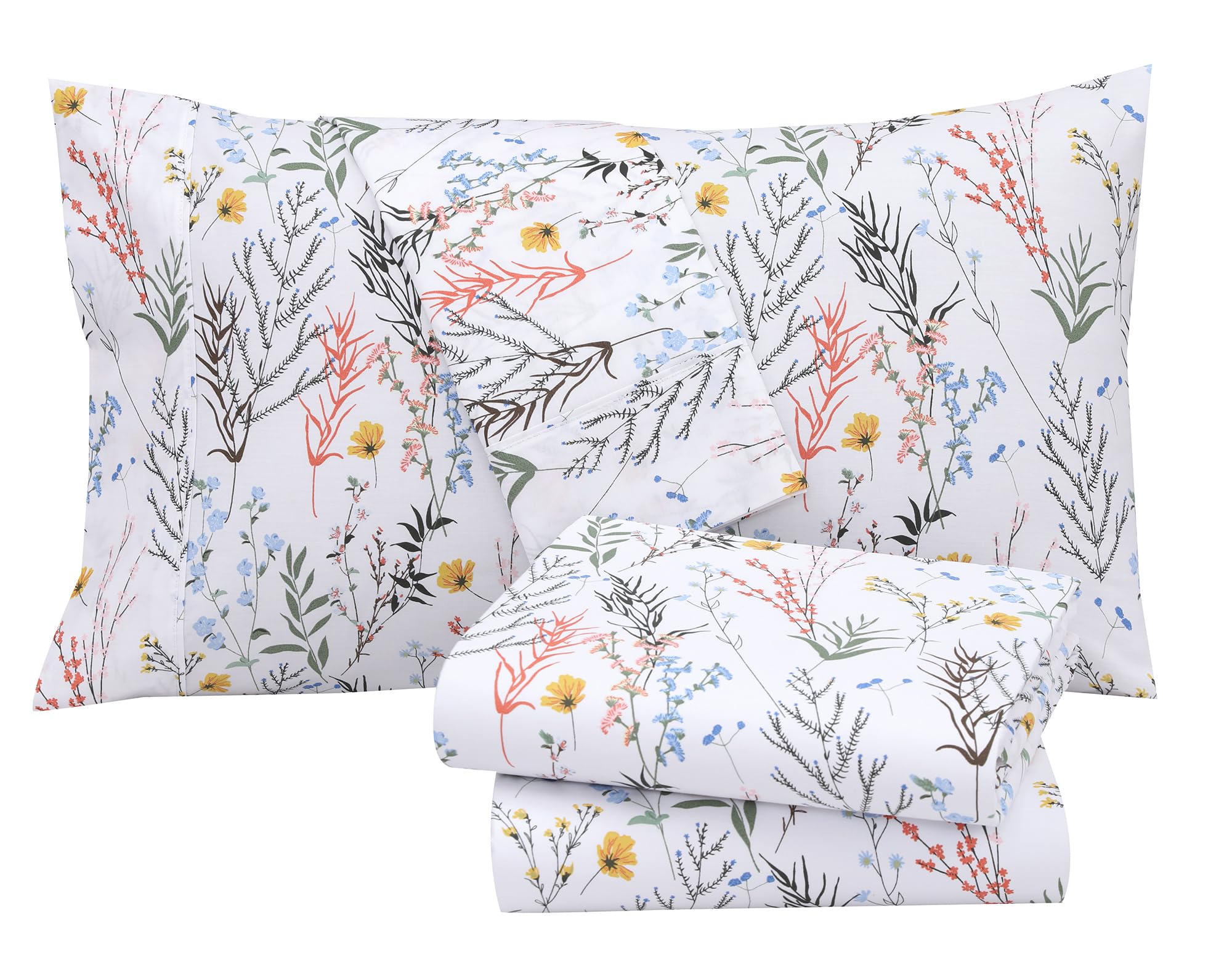 Cuidado sencillo de las sábanas RUVANTI percal para preservar textura y florales