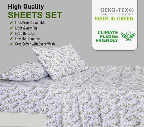 Sábanas RUVANTI percal-suavidad-tras-lavadas, textura que mejora con el uso.