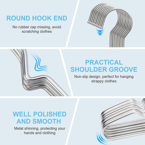 Seropy ganchos ultra delgados para ordenar el armario y maximizar el espacio.