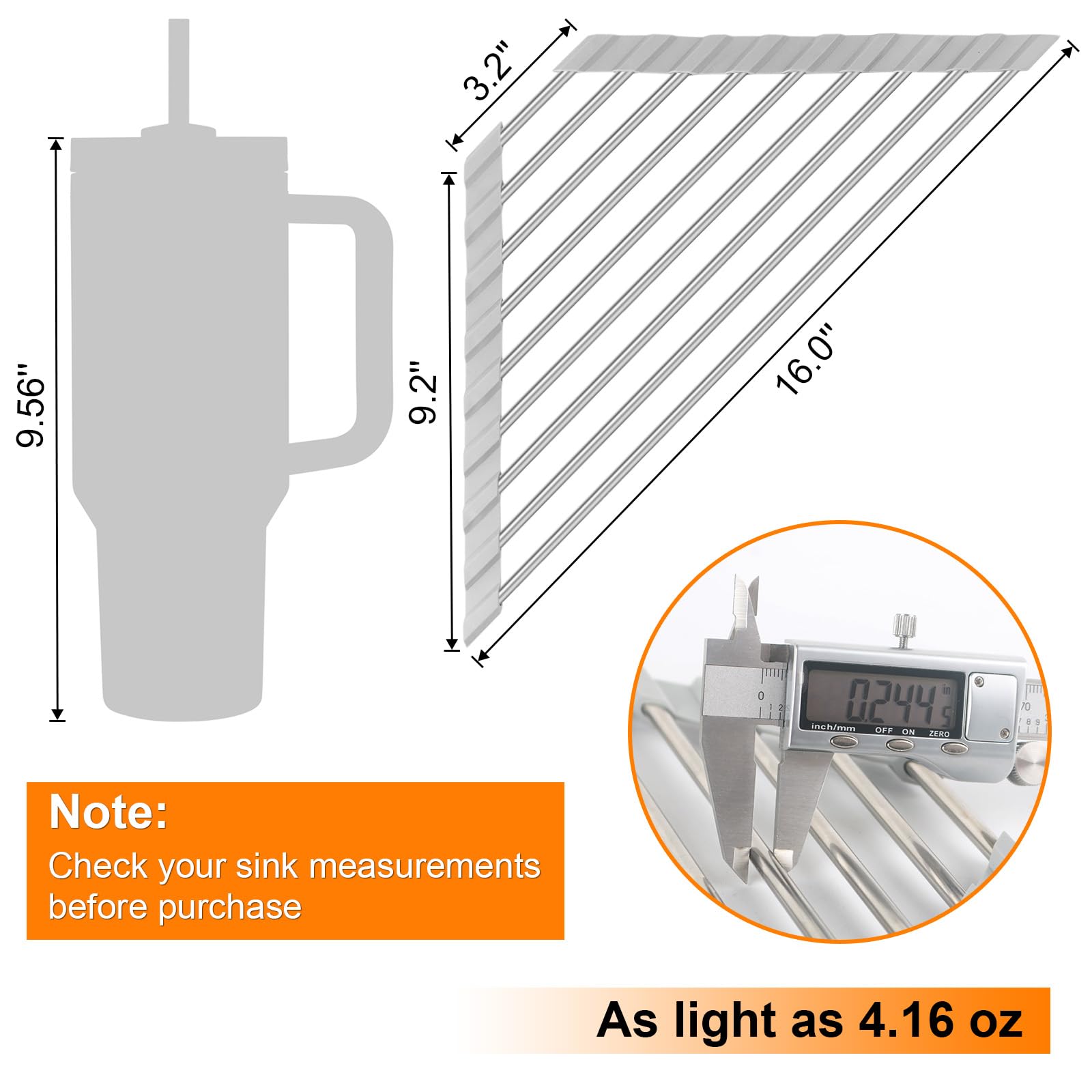 Seropy organizador multifuncional para fregadero mantiene utensilios ordenados