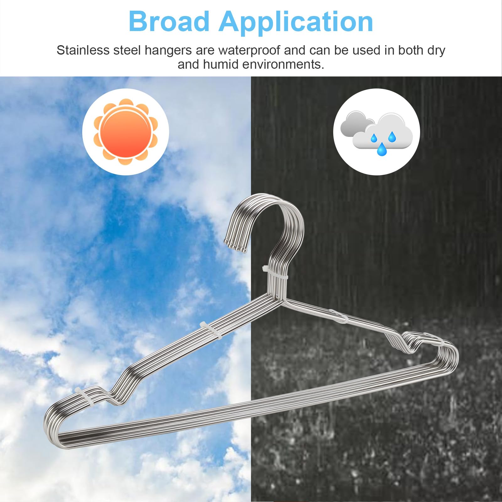 Seropy percha resistente a la humedad para lavandería