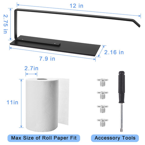 Seropy porta toallas de cocina magnético, solución de pared a mano.
