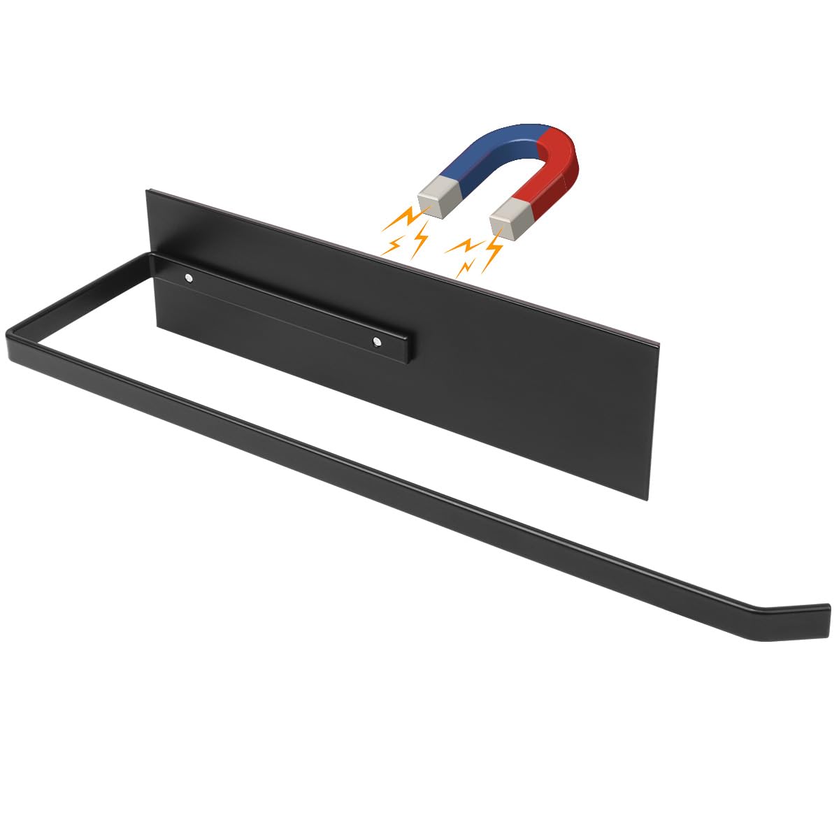 Seropy soporte papel magnético en frigorífico, práctico para mantener toallas al alcance