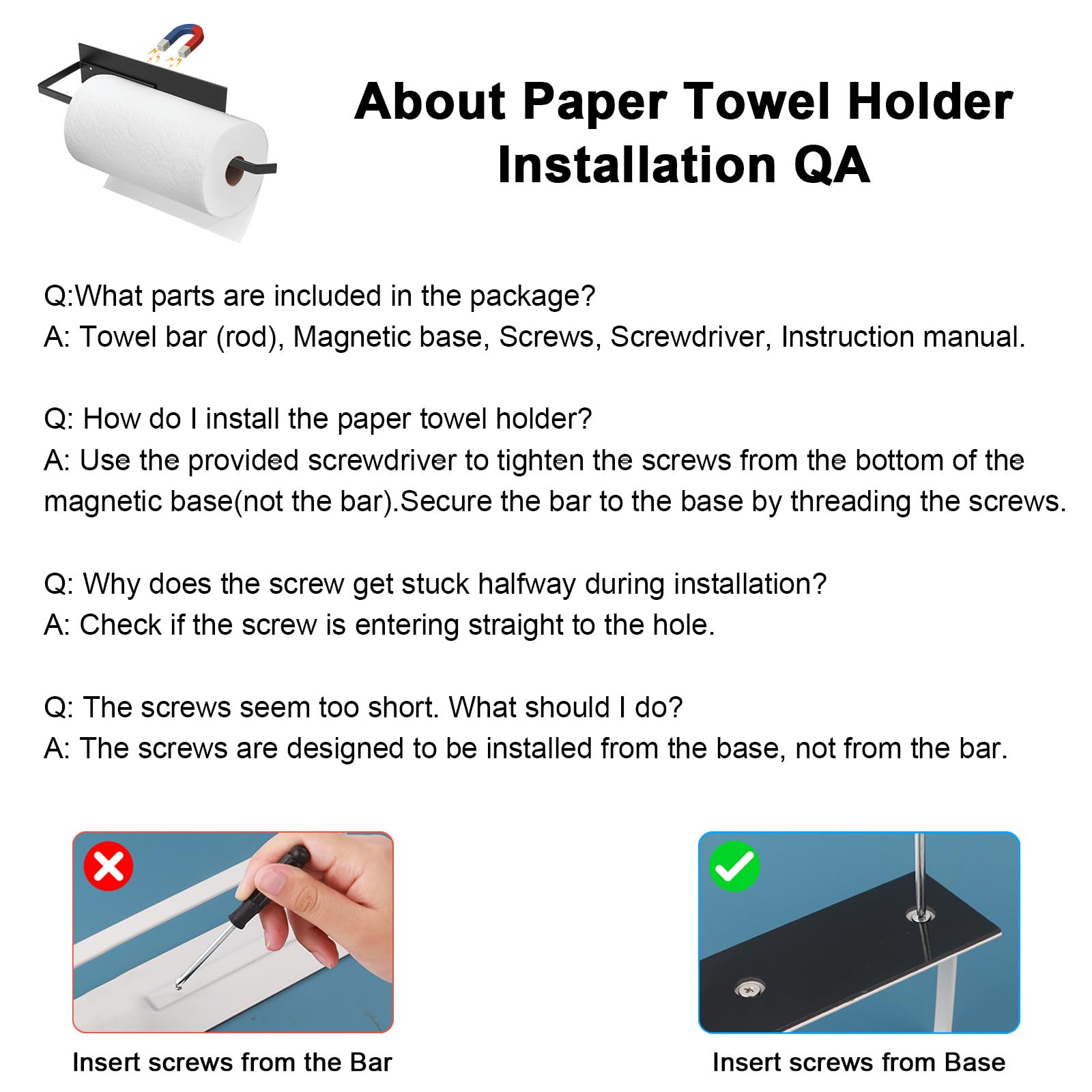 Seropy sujeción magnética en superficies metálicas sin residuos.