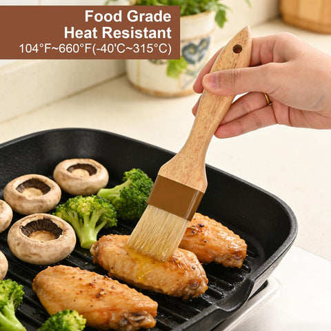 Pinceles SFIUYLB, mango de haya ergonómico para un agarre cómodo.