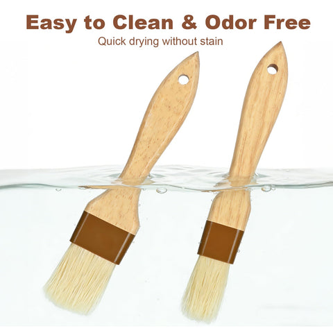 Pincel SFIUYLB de 1/2 pulgada para glaseados uniformes.