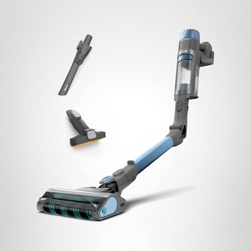 Shark PowerDetect diseño azul hielo, aspecto elegante para hogar moderno