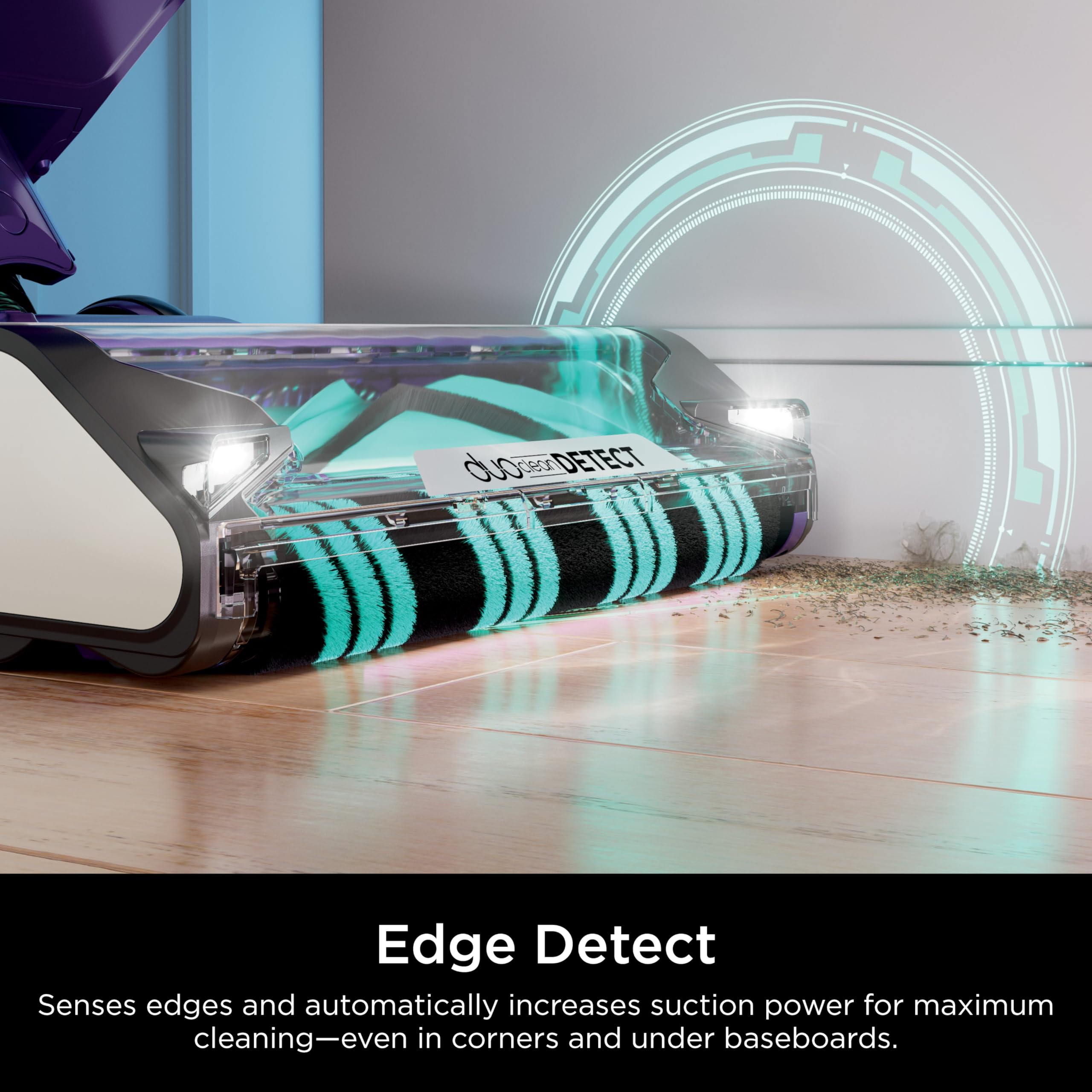 Shark POWERDETECT dirige la succión según la dirección de limpieza