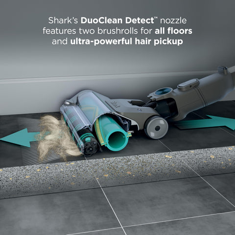 Shark PowerDetect tecnologías inteligentes, ajustan potencia ante la suciedad