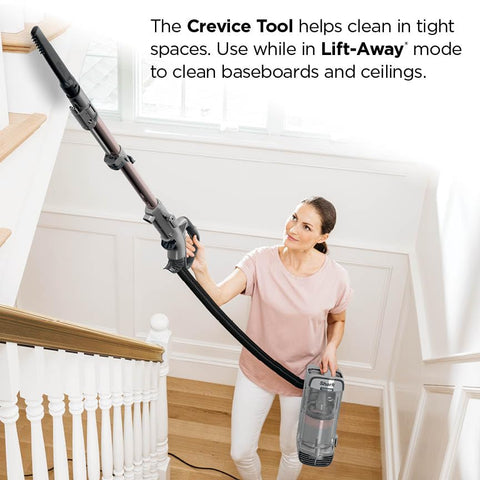 Shark Vertex módulo Lift-Away para limpiar debajo de muebles