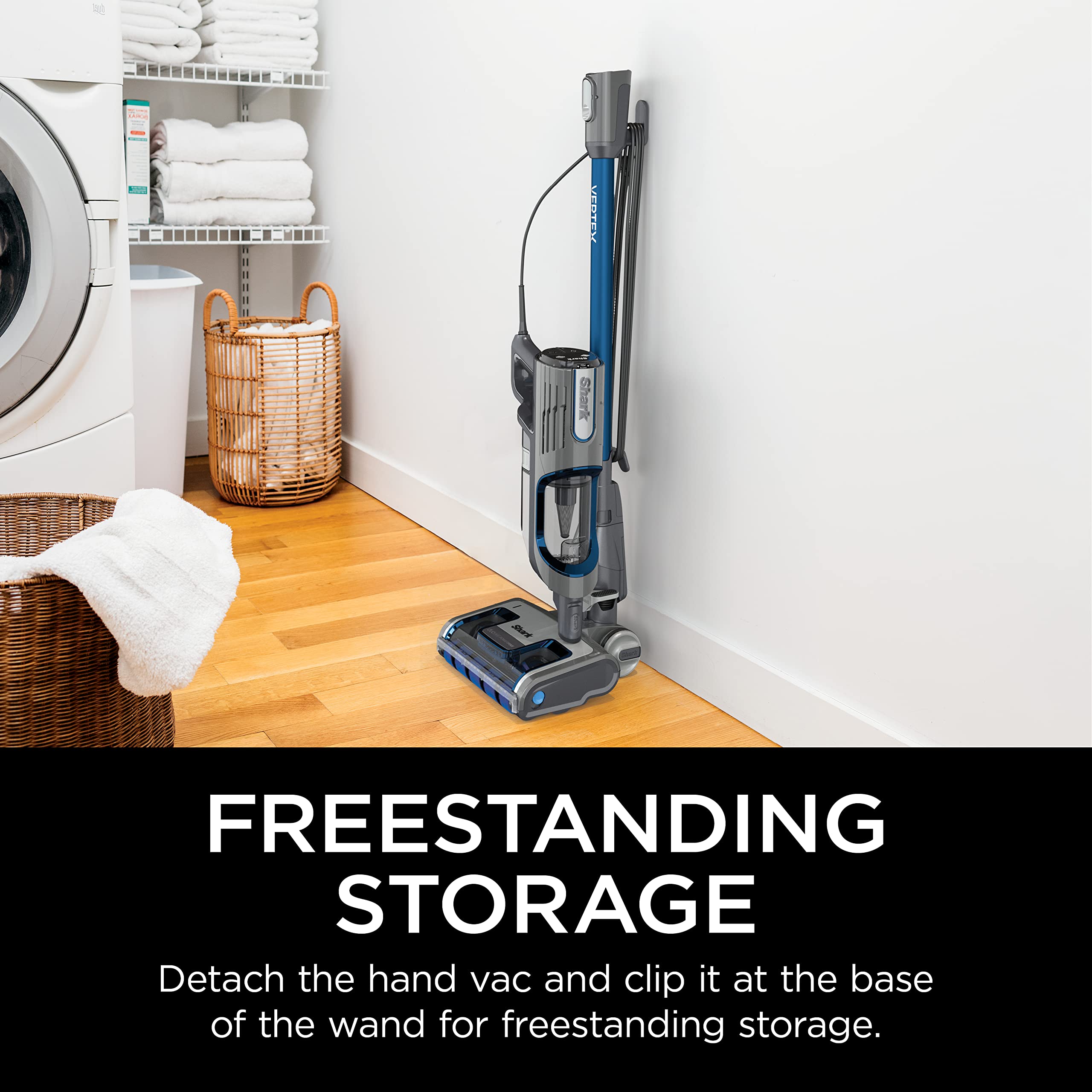 Cepillo potente para pelo en tapicería con Shark Vertex Ultralight