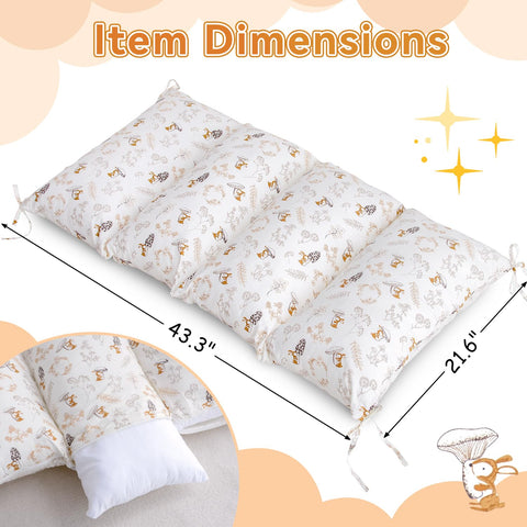 Sherilyn cojín-tejido-coton-suave, tacto suave para horas de juego.