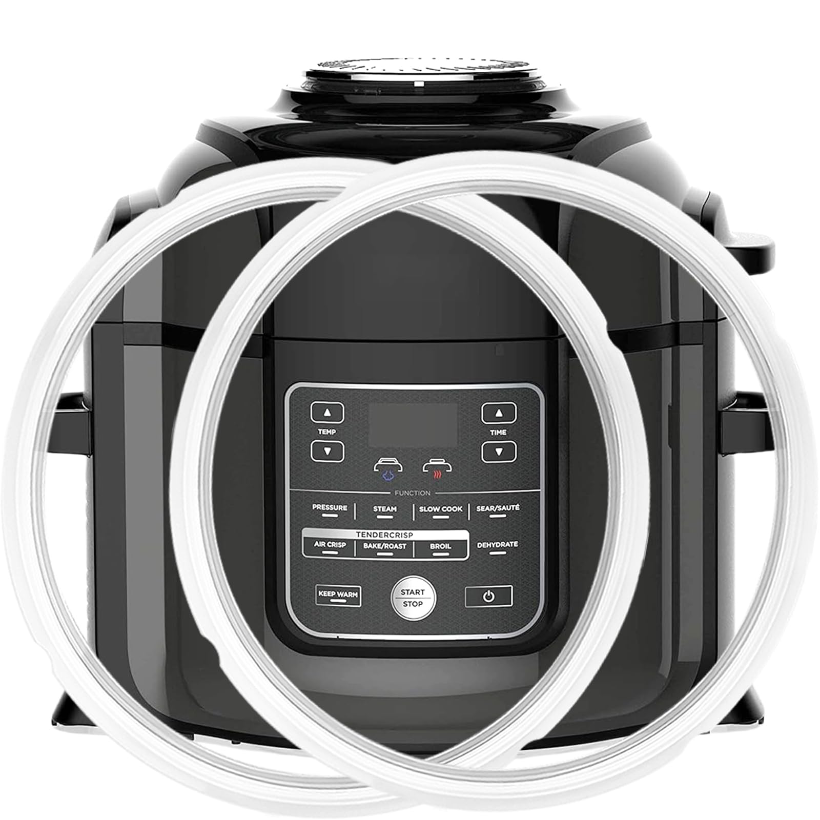 Silicona de grado alimentario transparente Siireemuu para sellado seguro en cocción a presión.