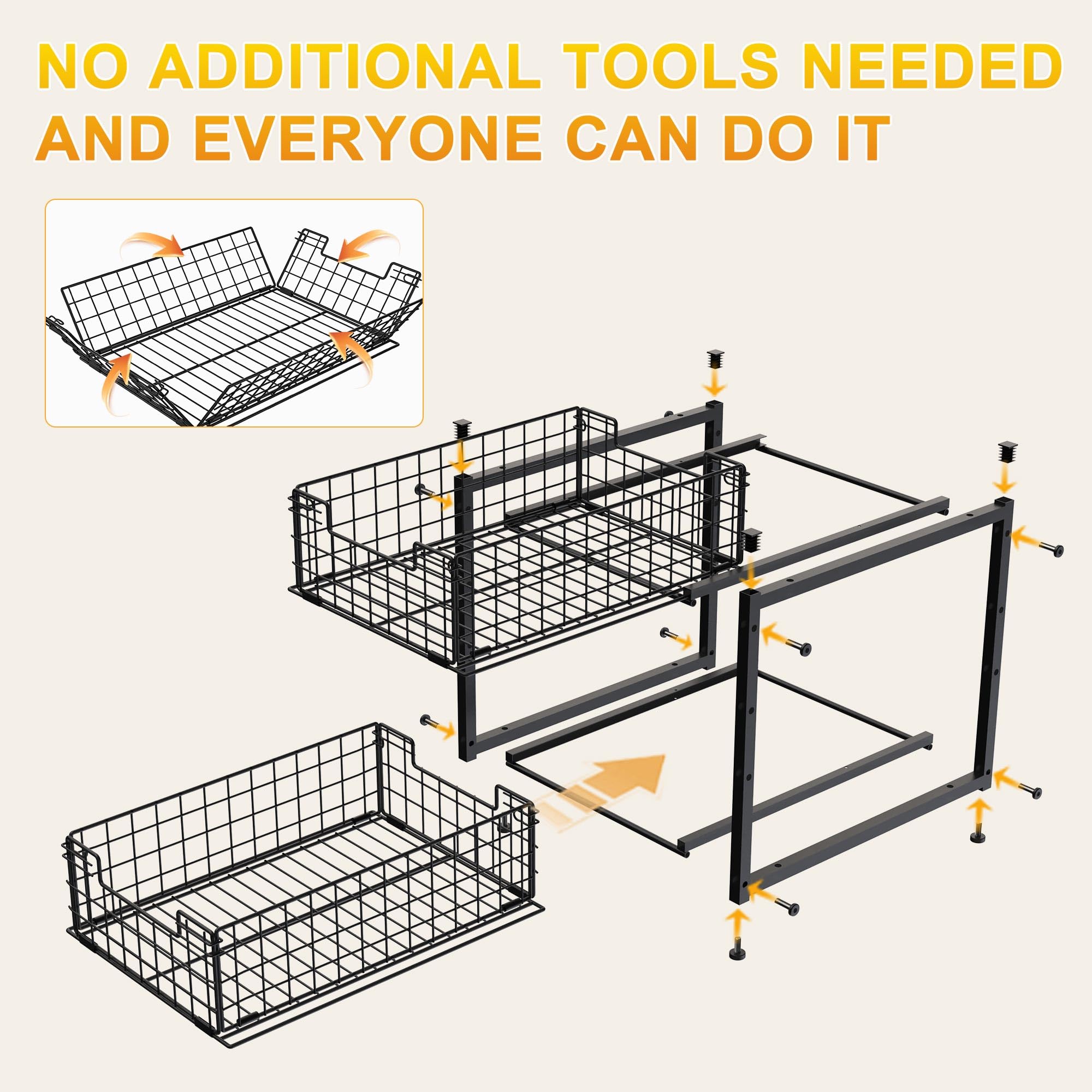 SILUB capacidad de almacenamiento amplia para más productos.