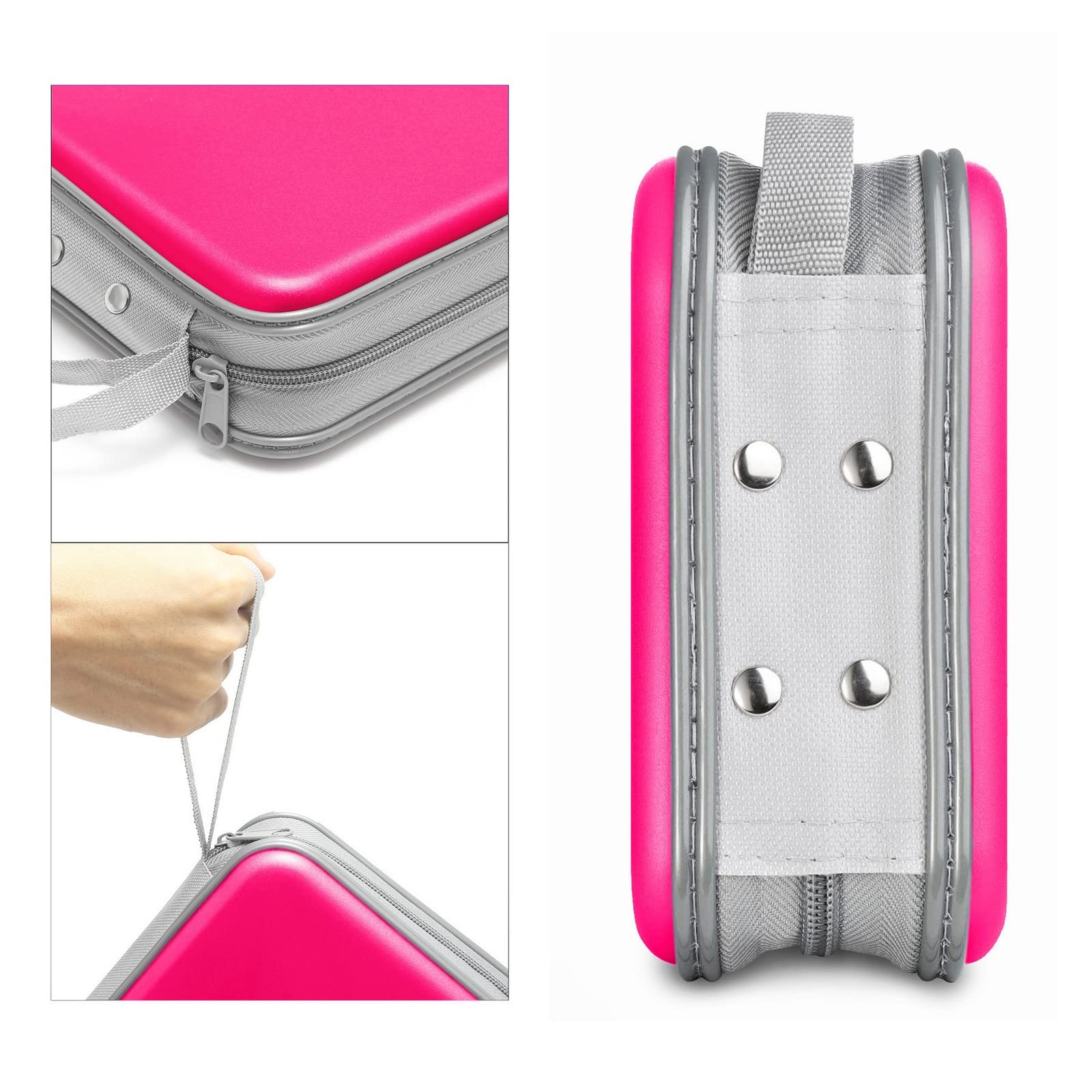 Interior con ranuras en la funda Siveit evita deslizamiento de discos.