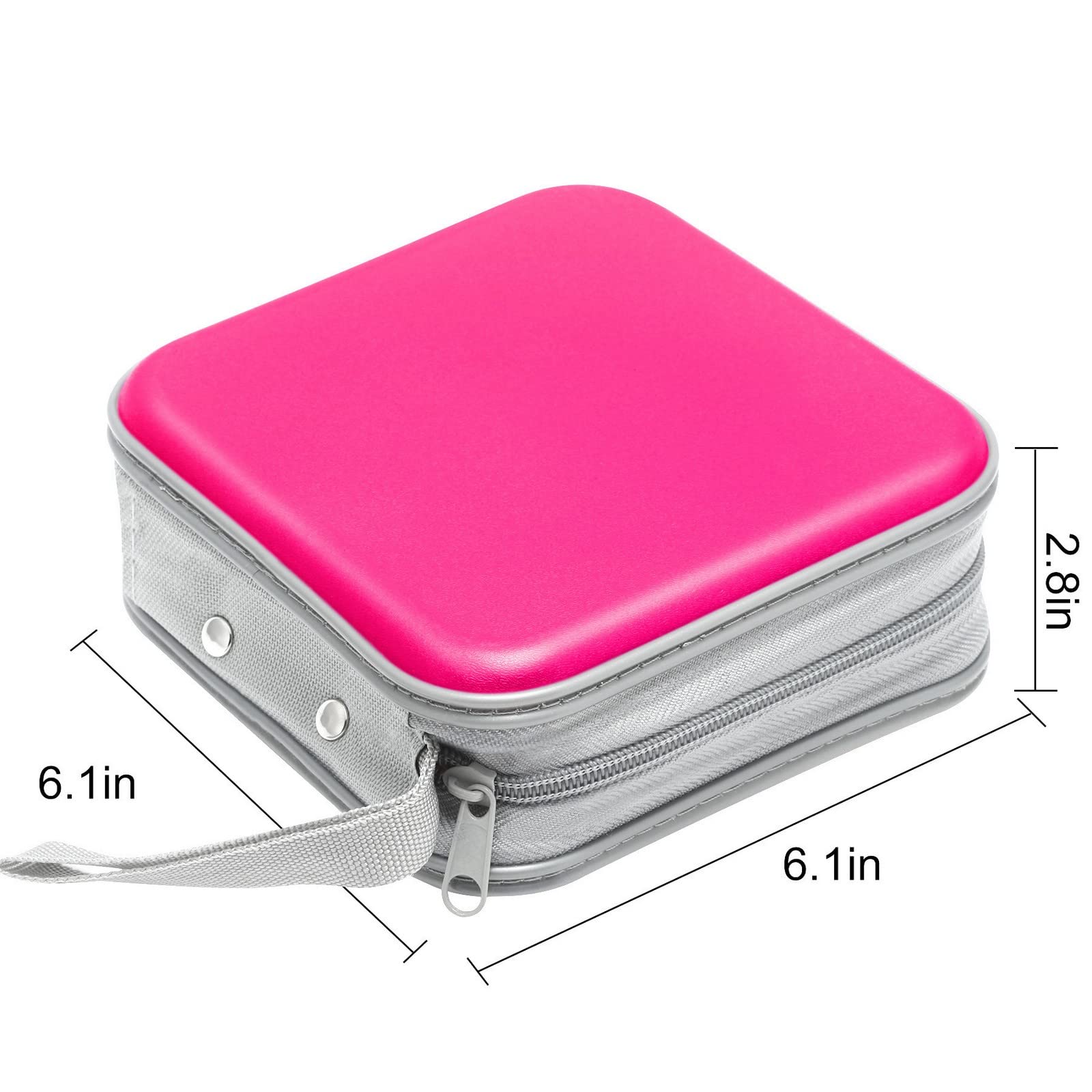 Protección contra polvo y humedad con la funda Siveit para CDs.