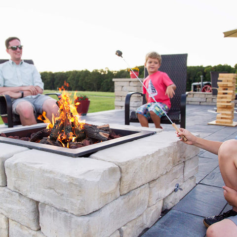 Skyflame leños cerámicos para encendidos limpios y sin hollín