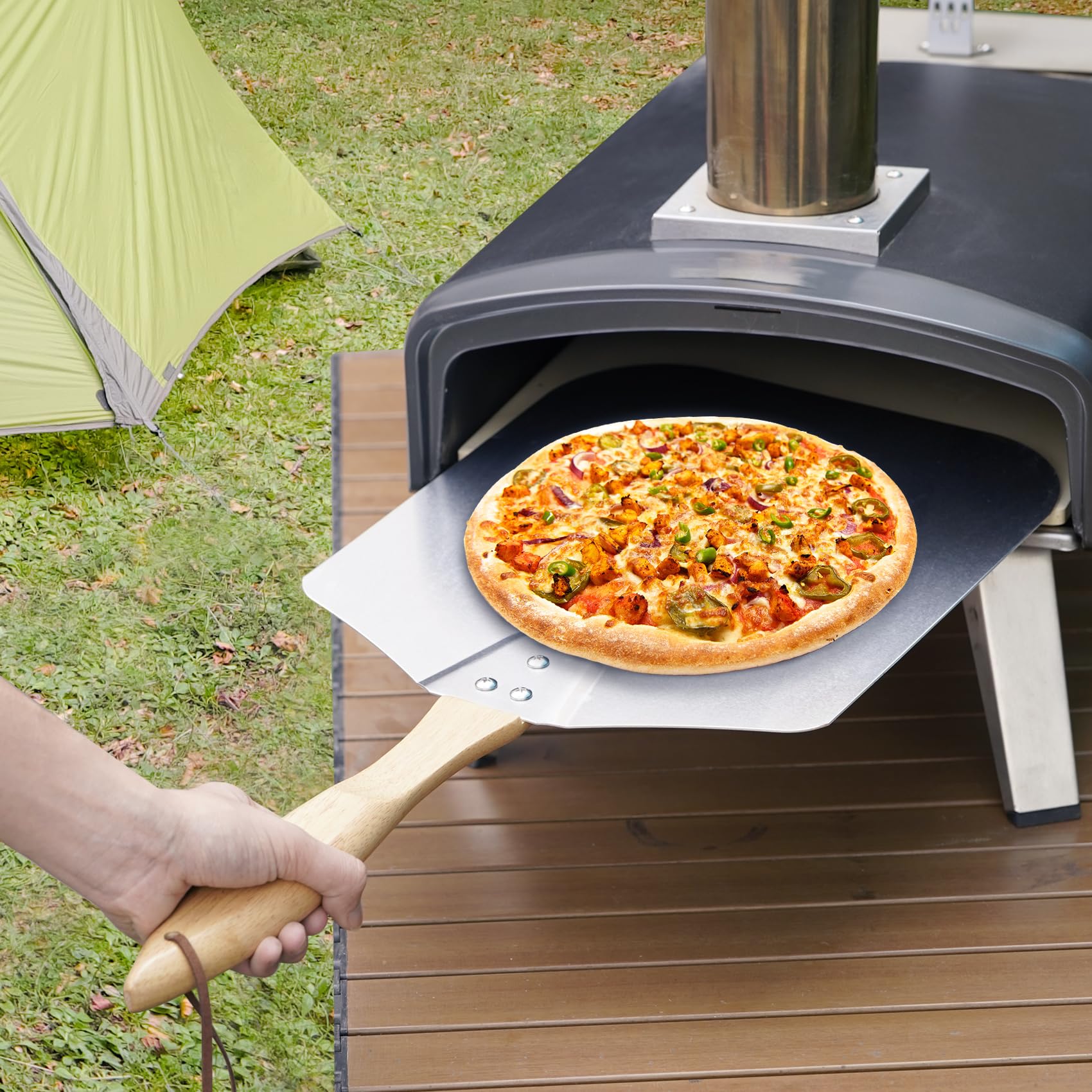 Paleta Skyflame compatible con hornos Uuni 3 y otros.