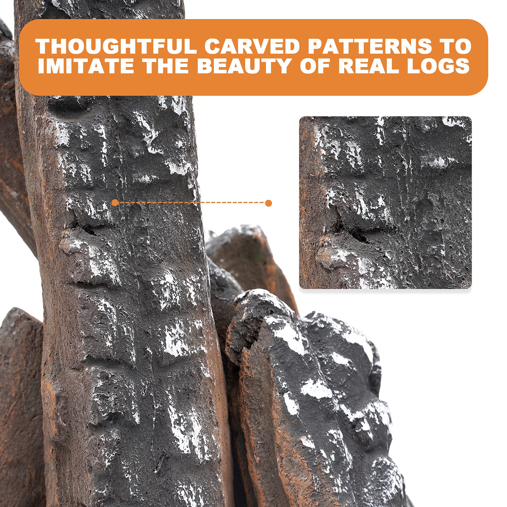 Skyflame uso en interiores y exteriores, ideal para insertos y llamas simuladas