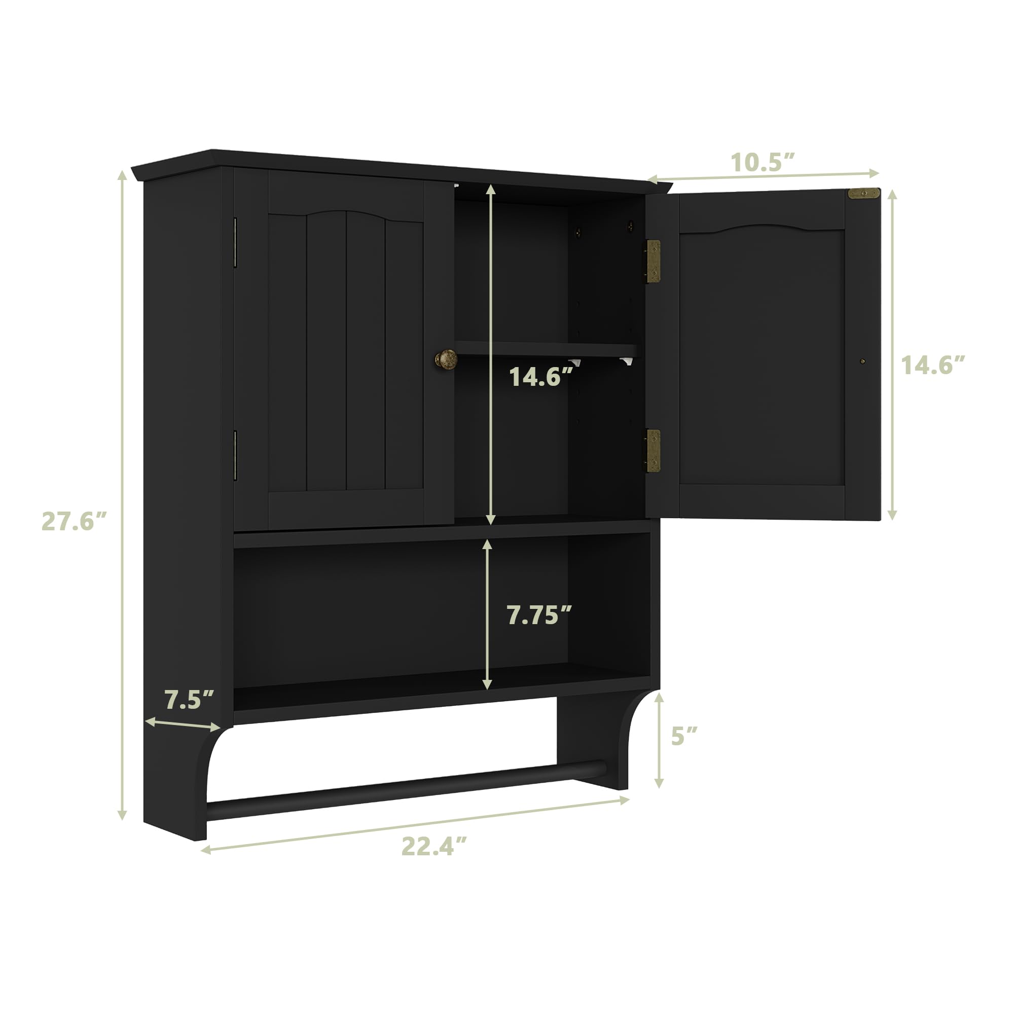 Smuxee estantes ajustables internos permiten adaptar el almacenamiento