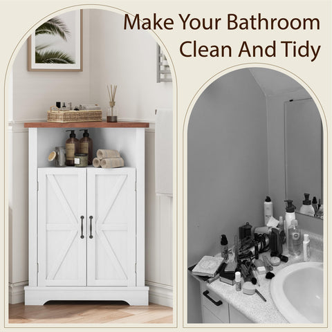 Smuxee armario esquina MDF grueso y herrajes duraderos para uso diario.