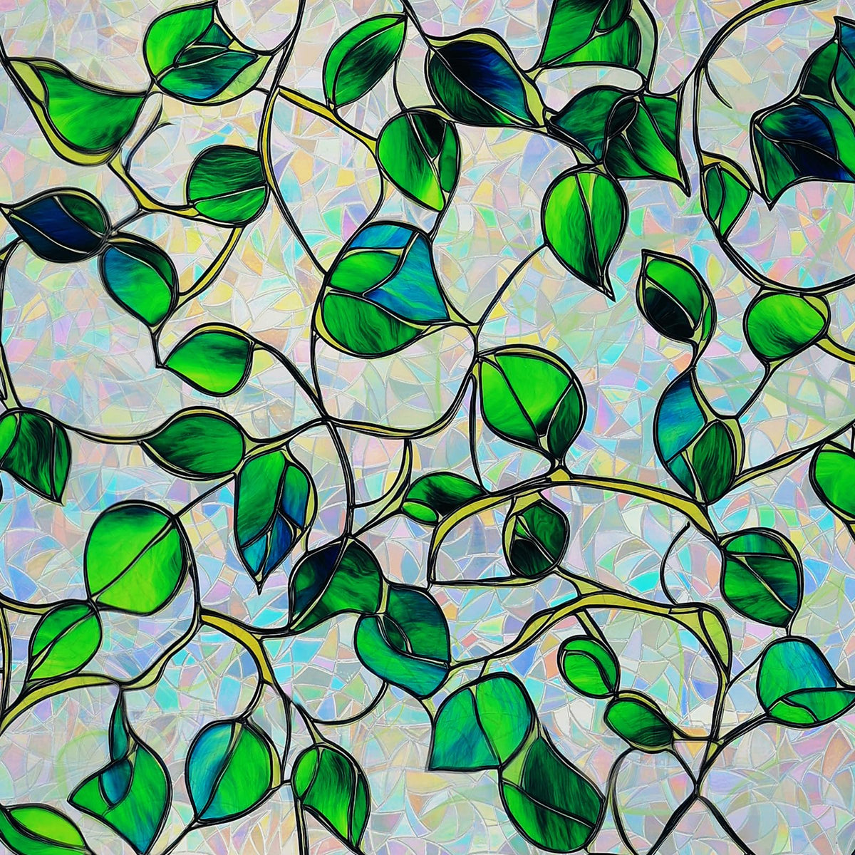 somwise ventana privacidad arcoiris: privacidad diurna con entrada de luz suave