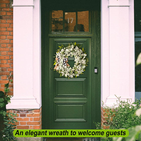 Guirnalda Soosubel de 20 pulgadas, resistente para exterior e interior.