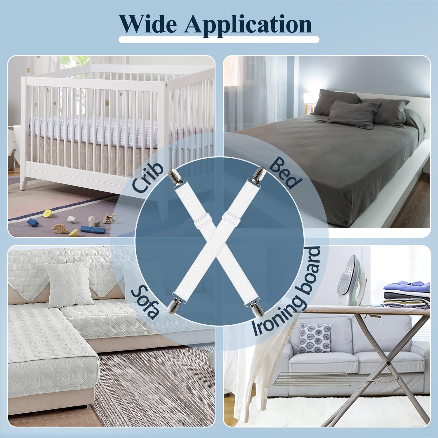 Sopito clips metal duraderos: sujeción estable y duradera.