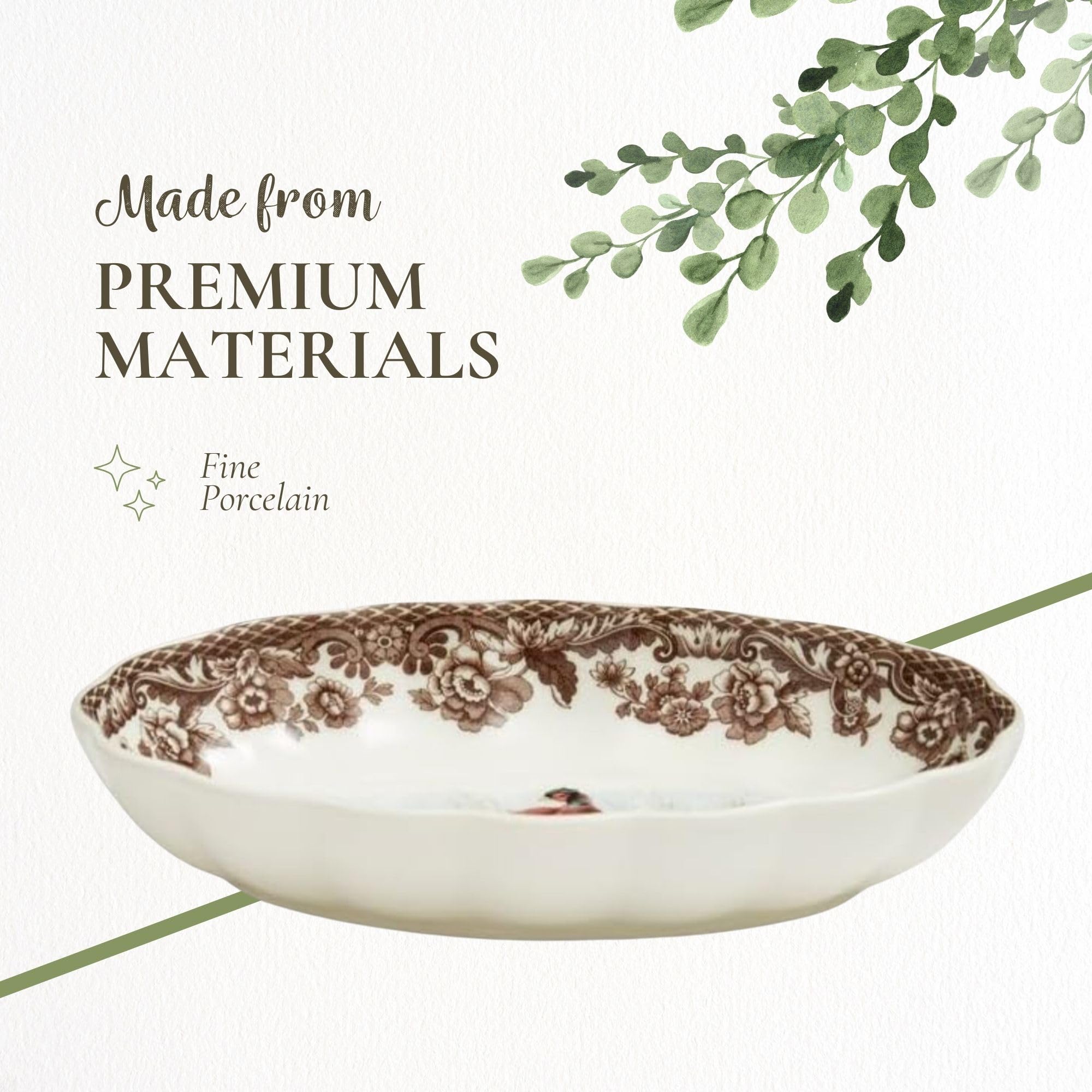 Spode Cuidado práctico: apto lavavajillas, microondas y horno para uso diario.