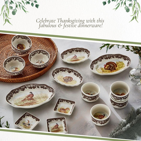 Spode Plato ovalado compacto, decorativo y funcional para servir o exhibir.