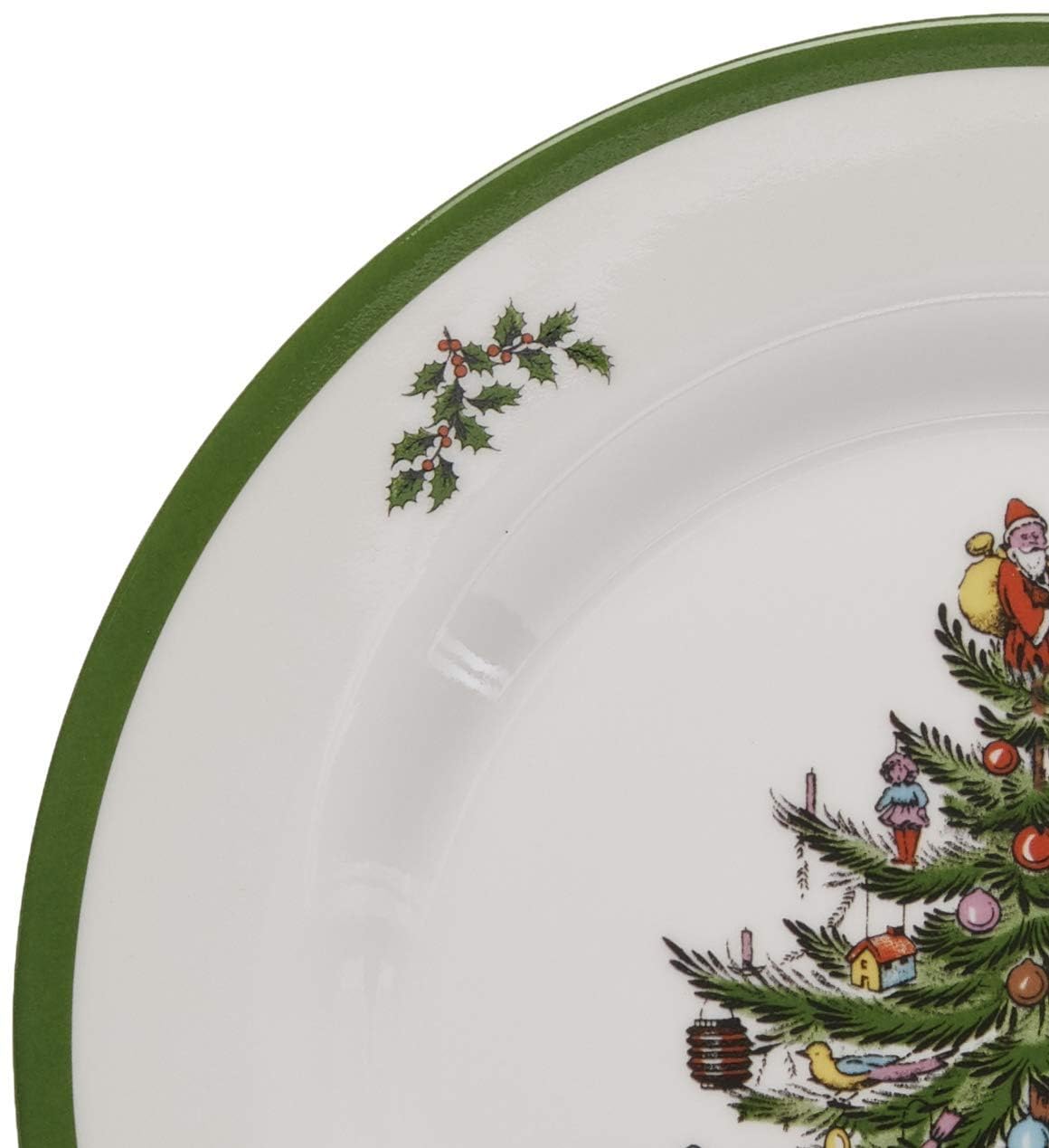 Spode plato melamina a prueba de golpes, perfecto para fiestas.