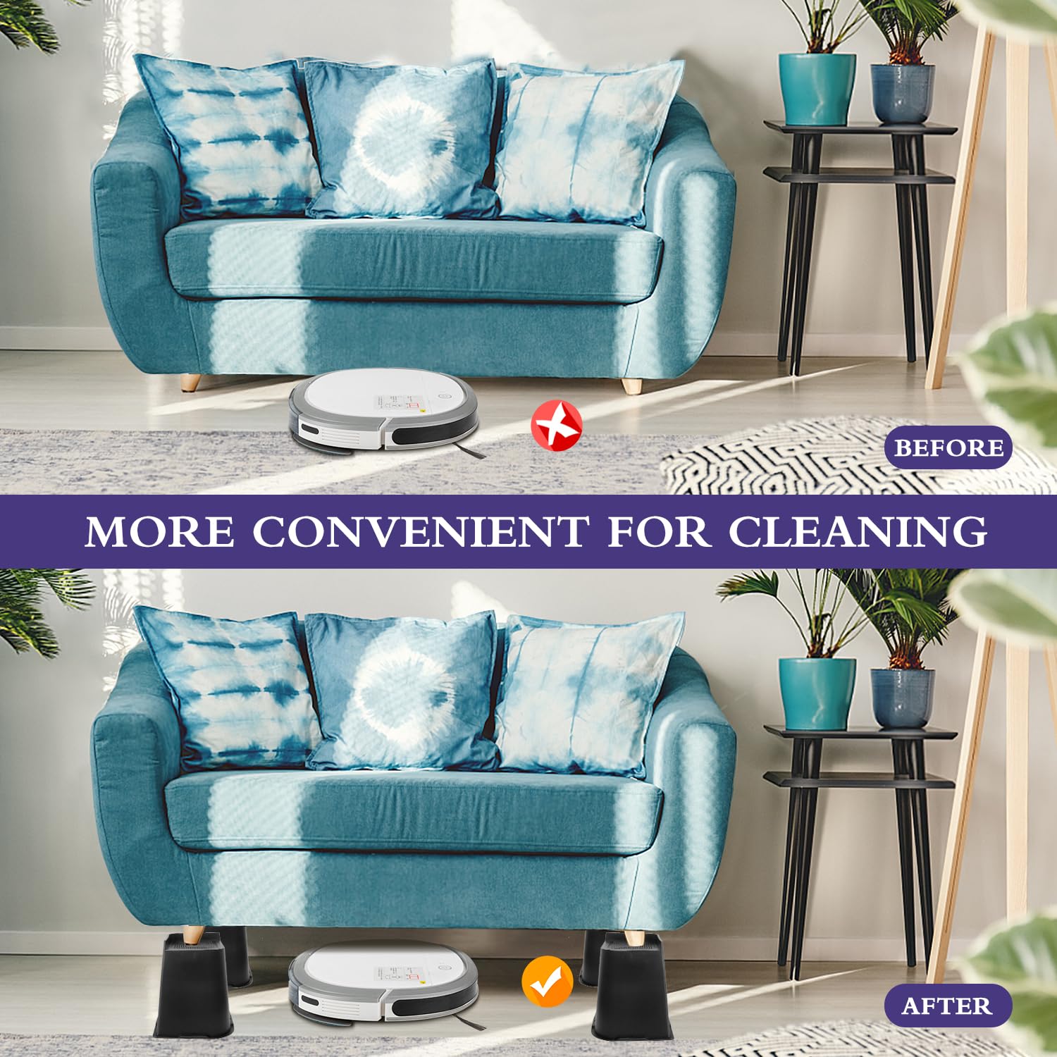 Sunifier capacidad 5,000 libras: trabajo pesado para prácticamente cualquier mueble.