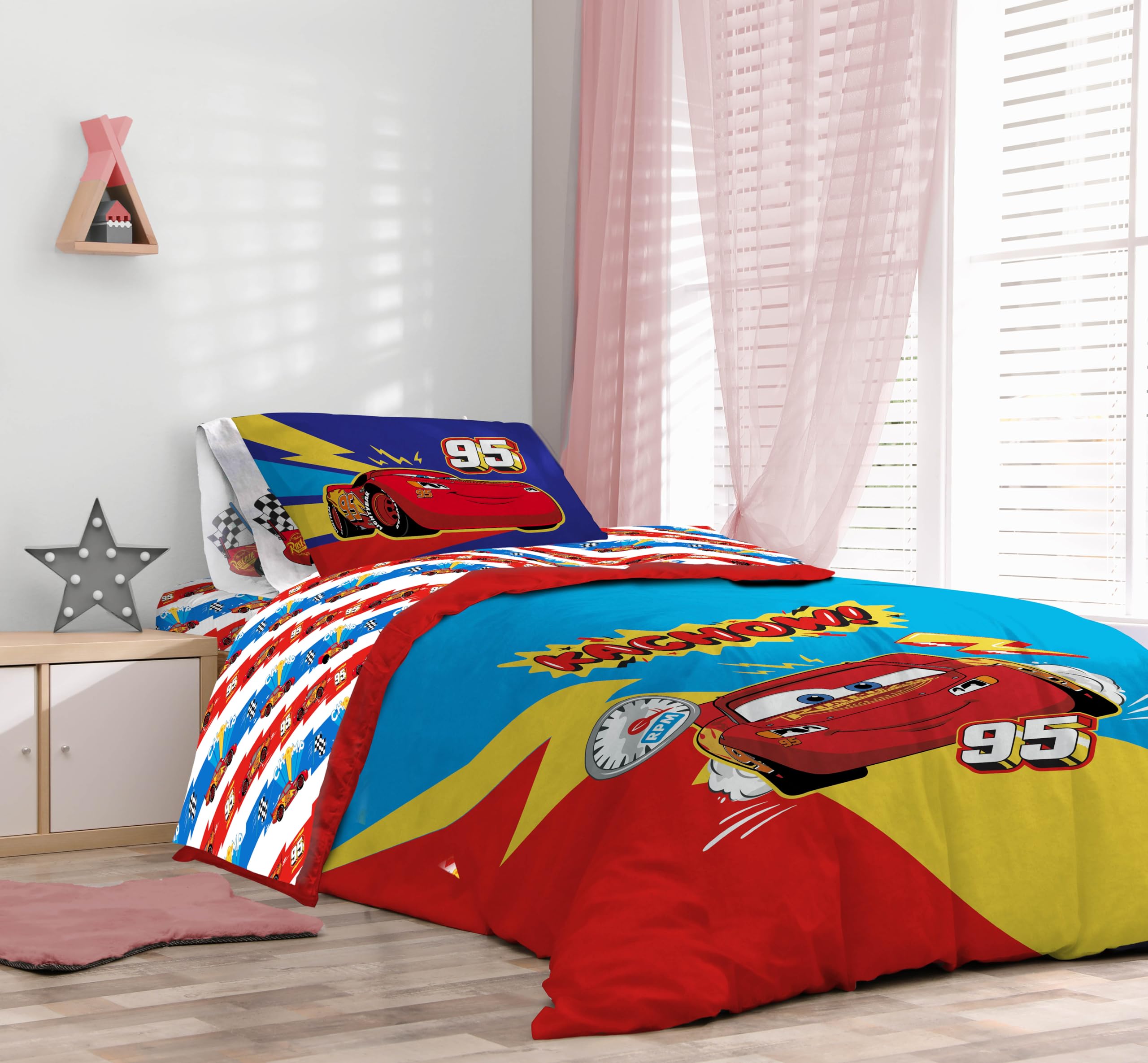 Sunny Side Up empaque del set Lightning McQueen, presentación atractiva para regalos