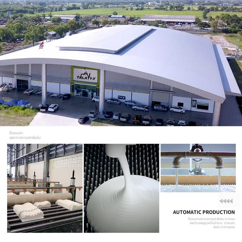 TalatexHome Almohada Talalay Natural, diseño sostenible para uso prolongado.