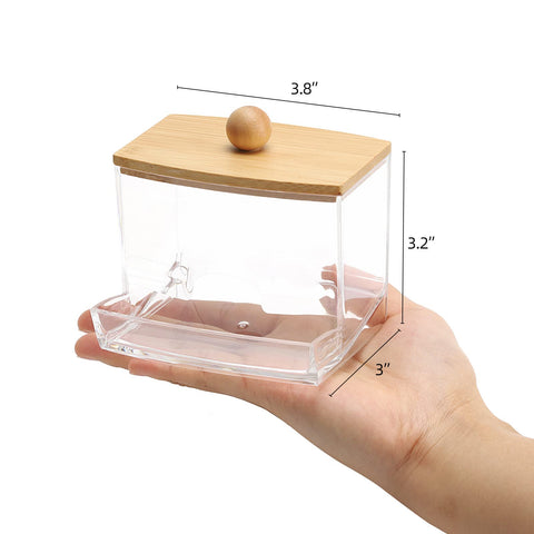 Tbestmax Qtips: acceso superior y lateral para tomar hisopos.