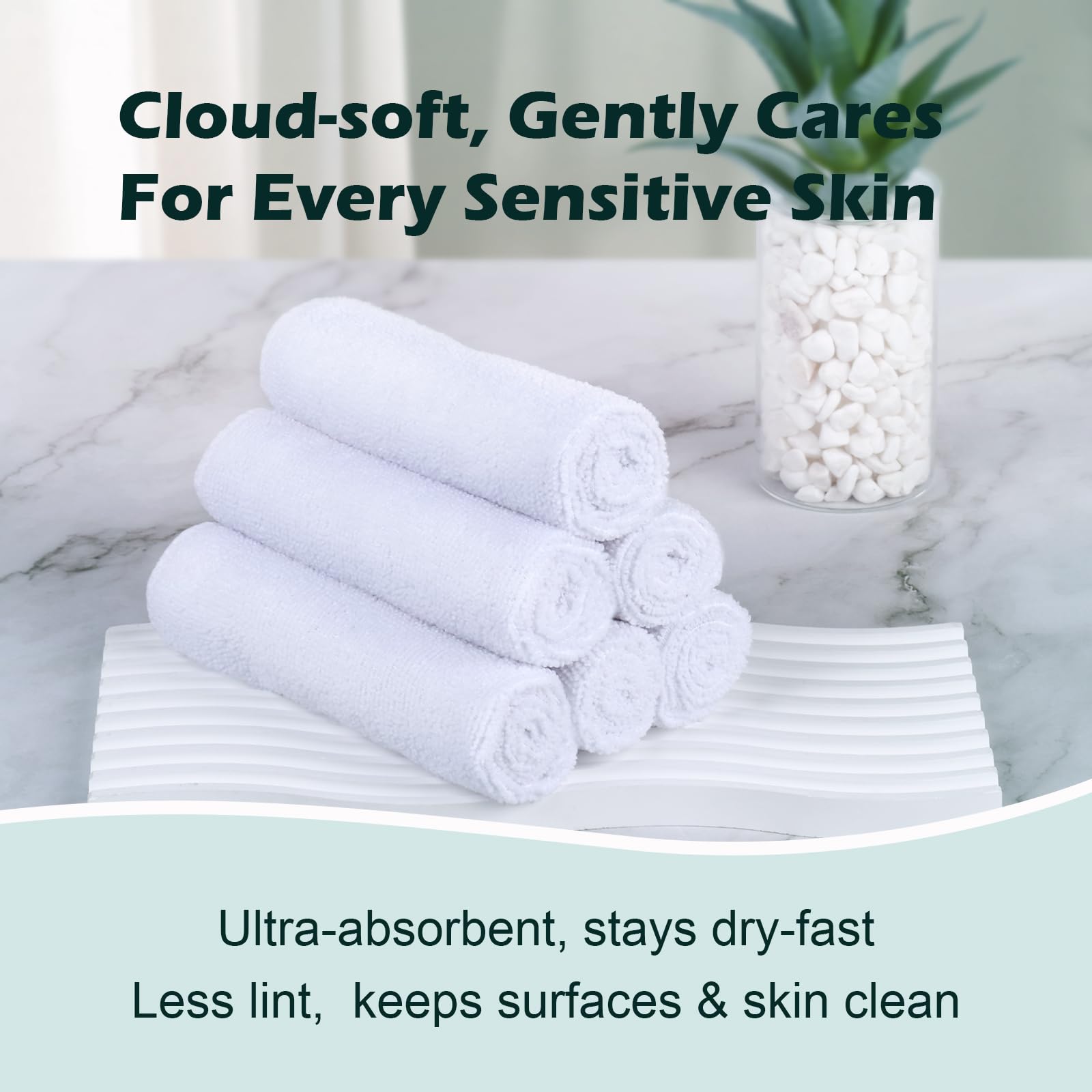 Teawoo paños de microfibra, usos múltiples para limpieza de superficies