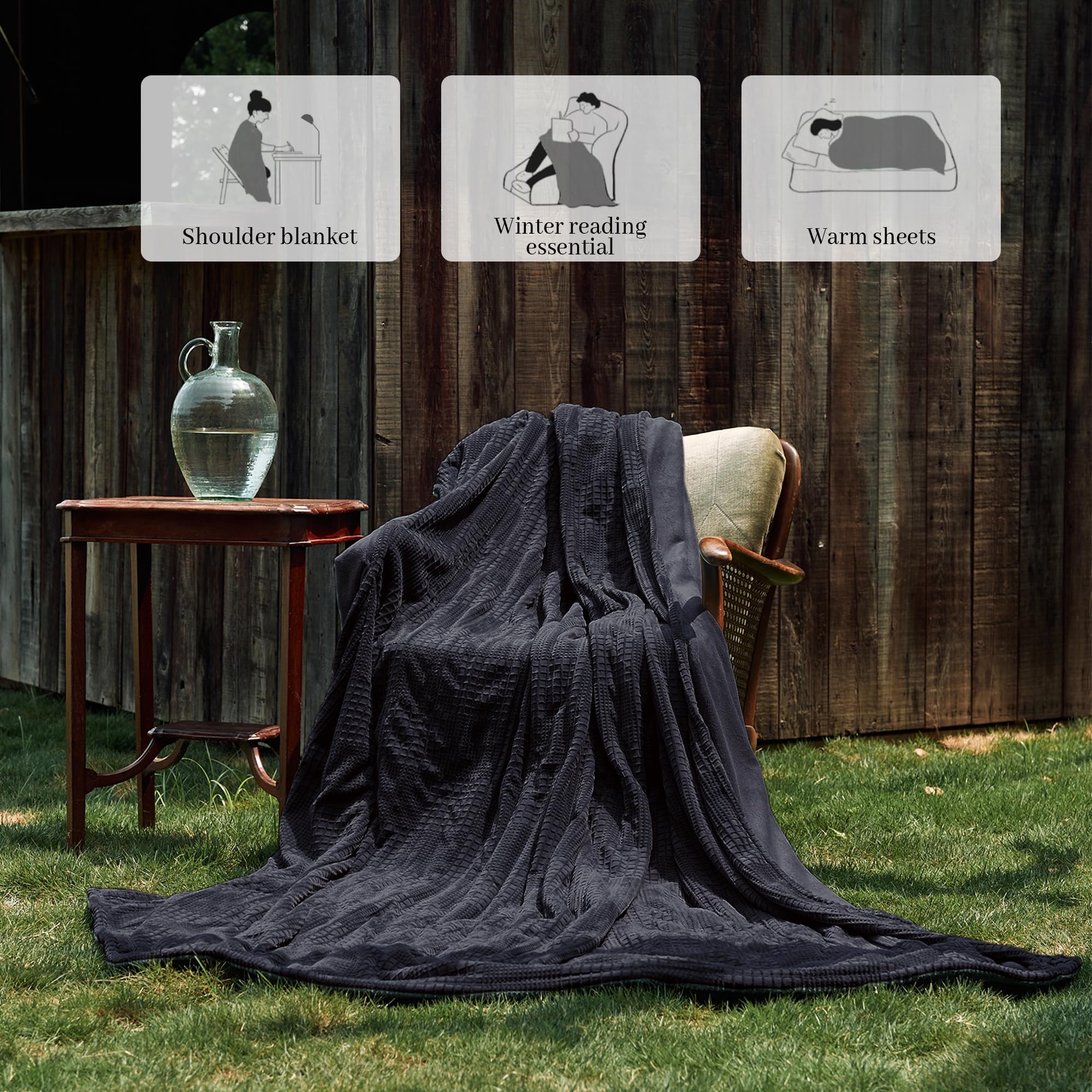 Texciting manta con 10 niveles de calor para mayor confort.