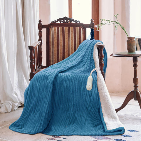 Texciting manta calefactable control-digital: ajuste preciso para comodidad diaria.