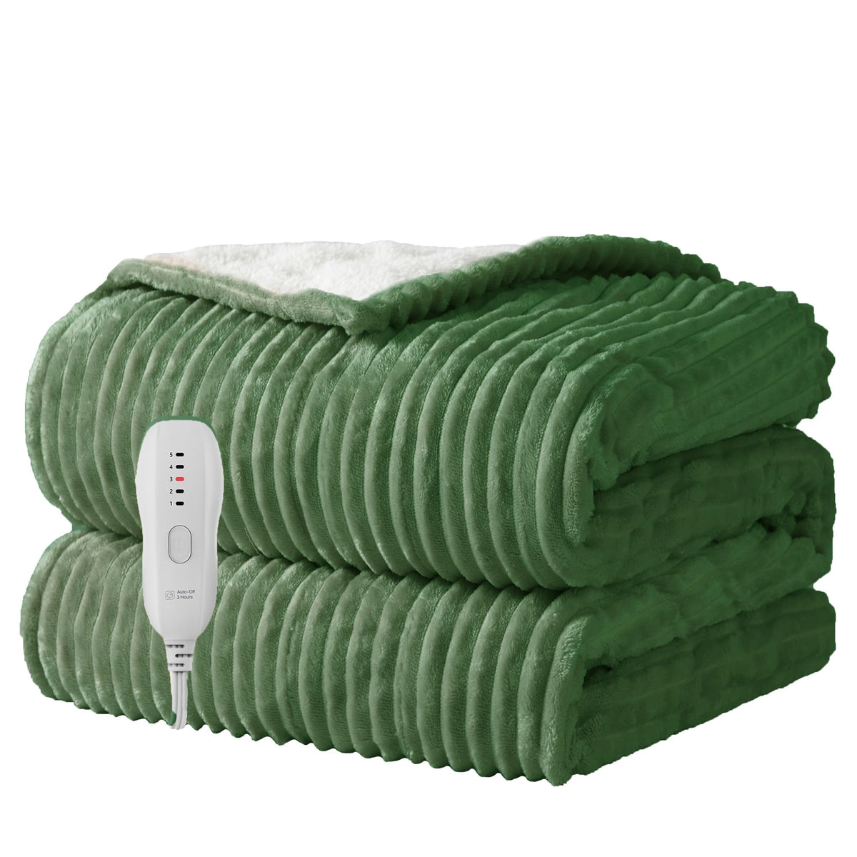 Texciting Manta eléctrica 50x60, suavidad superior para noches frías y confort inmediato.