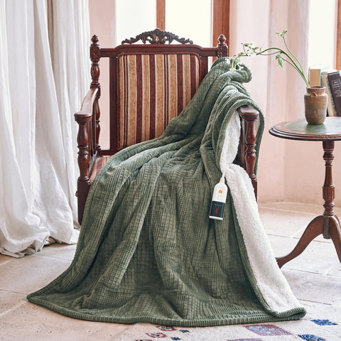 Texciting manta eléctrica con temporizador de 2 a 10 horas