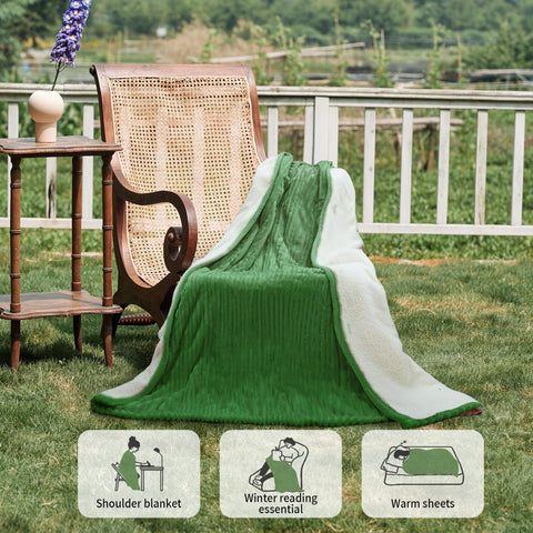 Texciting Manta eléctrica certificada ETL y FCC, seguridad integrada.